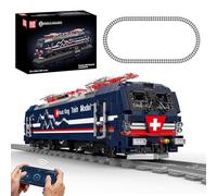 Mould King 12045 Electric Locomotive Building Blocks Kit, MOC 3072+ Train Building Set with APP and Remote Control, Collectable Gift for Train Lovers/Adults/Teens 14+
