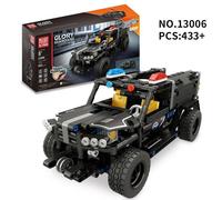Mould King 13006 Polizeigeländewagen " Glory Guardians " Klemmbausteine 431+ Pcs