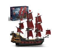 Mould King 13109 Pirate Ship Red Building Blocks 3139+ Pcs Toy Set - New