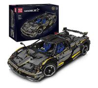 Mould King 13182 High-tech Car MOC 1:8 Scale Model Car Kit, Super Sports Car, Ultimate Car Concept Galvanized Technology