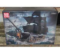 Mould King 13186 Black Pearl II Pirate Ship Building Blocks 5266 pcs New Sealed