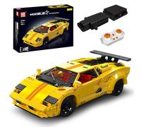 Mould King 13195H MOC Technology Car Building Blocks Model, Creative Technology APP Remote Control Sports Car Convertible Car Model Car Building Kit, Clamping Block Kit for Kids over 14+ (1384 PCS)
