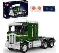 Mould King 13202 Technology Truck Building Blocks with Motor, 2181 Pieces App Remote Controlled Tractor Truck Model Clamping Blocks, Building Block Toy Gift for Adults and Children