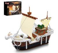 Mould King 13223 Pirate Ship Building Set, 2313 Pieces Sailing Ship Model Kit, Large Ocean Vessel Display Model, DIY Brick Collection for Home Office Decoration