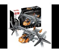 Mould King 15043 Boeing Bell V-22 Osprey Building Brick 588pcs Remote control