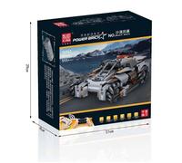 Mould King 15052 Dessert Storm Remote Controlled Klemmbausteine 626+ Pcs Toy Bau