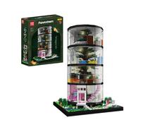 Mould King 16013 Transparent Urban Oasis Tower Building Brick Model 3466pcs