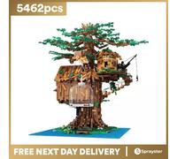 Mould King 16033+D Treehouse+ Lighting Blossom Maple Leaf Package 5462pcs