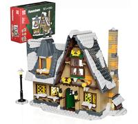 Mould King 16049 Clamping Blocks Christmas House Building Blocks Gingerbread House Building Kit House Construction Toy Building Kit Gift for Adults (835 Pieces)