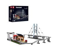 Mould King 16052 Motorised Monorail Car Building Brick Model 1488pcs