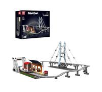 Mould King 16052 Motorised Monorail Car Building Brick Model 1488pcs