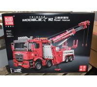 Mould King 17027 Fire Rescue Truck Tow Truck Building Bricks 4883pcs