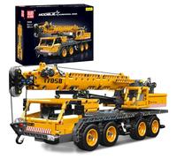 Mould King 17058 City Mobile Crane Truck Toy Building Set, Construction Vehicle Model Blocks Kit for Adults, Toys Gifts for Kids Children, Playset for Boys and Girls Ages 8+(997 Pieces)