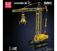 Mould King 17059 Technical Car Toys Remote Control Crawler Crane Model Compatible With 42042 Building Block Kids Christmas Gift No original box