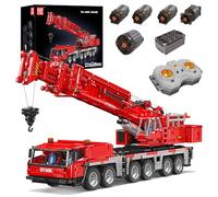 Mould King 17065 GMK Mobile Crane Building Kit,4566+ Pieces Remote-Control Engineering Truck Model with Motors Compatible STEM Construction Toy for Adults & Teens