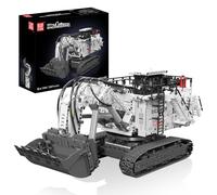 Mould King 17067 Motorized Heavy-Duty Crawler Crane Building Set - Advanced Mechanical Engineering Model Kit with App & Remote Control, High-Tech Construction Vehicle MOC Project for Adult