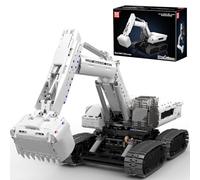 Mould King 17079 Technik Excavator Building Toy, APP Remote-Controlled Motorized Crawler Excavator Model, Building Block Set for Boys and Girls Ages 14+ (3195 Pieces)