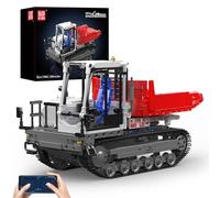 Mould King 17083 Tracked Dumper Model Building Blocks Kit, 1105+ PCS MOC Dumper Clamping Blocks Set with APP and Remote Control, STEM Building Toys for Kids 14+/Adults