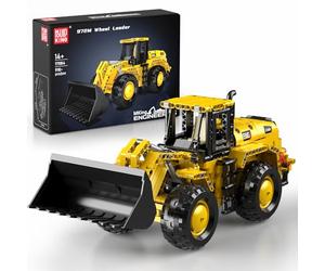 Mould King 17084 Technik Wheel Loader Building Blocks - Construction Vehicle Toy with Articulated Steering and Movable Shovel - Birthday Gift Building Block Toy for Adults from 14 Years (910 Pieces)