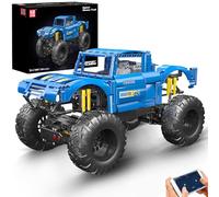 Mould King 18039 Race Car Toy For Kids - Build Your Own Monster Truck, Model Building Kit for Kids Who Love Motor Sports Truck Toys, STEM Learning Toy to Explore Mechanical Principles (1454+PCS)