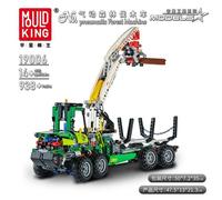 Mould King 19006 Pneumatic Forestry Machine With Engine