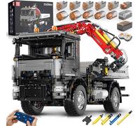 Mould King 19016 Truck-Mounted Crane Remote Control Building Blocks 3767pcs