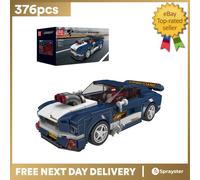 Mould King 1967 Car + Showcase 376pcs Building Bricks 27048