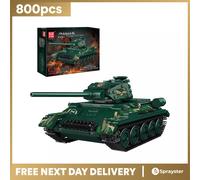 MOULD KING 20015 Soviet T-34 Tank Remote Control And Audio 800pcs