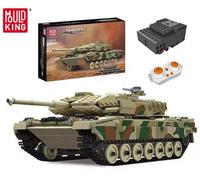 Mould King 20020 Technical Car Toys The RC Leopard 2 Tank Building Block Assembl