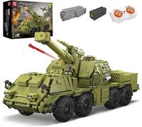 Mould King 20031 Armoured Car Tank RC Building Block Model 1923pc