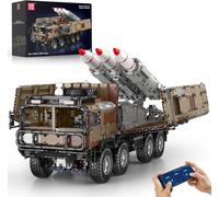 Mould King 20044 8x4 Missile Truck Lorry Remote Control Building Blocks 3594pcs