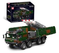 Mould King 20045 Missile Vehicle Building Blocks Model, 4854 Pieces Missile Truck Block Toy Set as Gifts/Collectibles, Remote Control Models Kit suitable for ages 14+