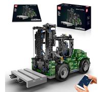 Mould King 20050 Forklift Building Block Model, 1312 Pieces Transport Vehicle Block Toy Set with Remote Control and suitable for ages 14+