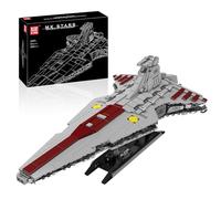 Mould King 21074 MOC Venator Class Republic Attack Cruiser Building Block Toy, Model Building Set, 1320 Pieces, Adults, Not Foldable