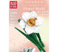 Mould King 24008 Narcissus Flower Artificial Building Kit 122 PCS