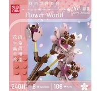 Mould King 24011 Cherry Blossoms Flower Artificial Building Set 108 PCS
