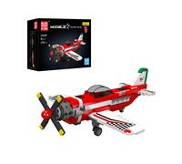 Mould King 24058 Racing Airplane Building Blocks Model 470pcs