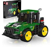 Mould King 24061 Green Farm Tractor Building Blocks Model 466pcs