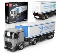 Mould King 24070 Container Truck Model Building Block Kit, Creative Technology Truck Clamping Blocks Set, Car Model Block, Suitable for 8+ Children/Adult/Collectors (548 Pieces)