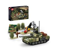 Mould King 24073 T-72B3 Army Battle Tank Rest Camp Building Blocks Model 513pcs