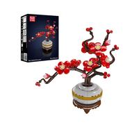 Mould King 24120 Plum Blossom Botanical Building Blocks Model 393pcs