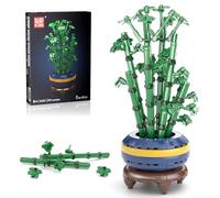 Mould King 24121 Plant Building Blocks Set, Bamboo Clamping Blocks, Bonsai Tree Building Kit, Botanical Collection, Decorative Gift for 8+ Teenagers and Adults (375 Pieces)