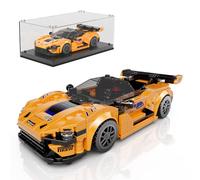 Mould King 27064 Speed Champion Drift Car Clamping Blocks Racing Car Sports Car Building Blocks 720S GT3 with Acrylic Display Box Gift for Adults and Teenagers (382 Pieces)