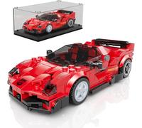 Mould King 27078 Super Sports Racing Car Building Bricks + Showcase 424pcs