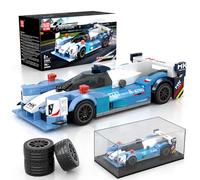 Mould King 27099 Technik Sports Car Building Block Sets with Acrylic Display Case, Model Cars for Collecting, Gifts for Children from 8+ Years / Adult Collector Enthusiasts (396 Pieces)
