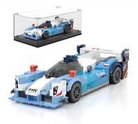 Mould King 27099 Technology Speed Champion Clamping Blocks Racing Car IX Super Sports Car Building Blocks Set with Acrylic Display Box Gift for Adults and Teenagers (396 Pieces)