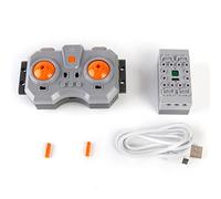 Mould King Age 8+ 4.0 powered modules, including remote control and rechargeable battery box, 4 power output port upgrade accessories (app control/programmable), compatible with Technik governor