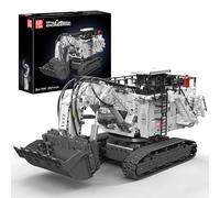 Mould King App Control Large Excavator Building Set for Adults, 3567 Pieces Mining Construction Vehicle Model with Motors, STEM Engineering Blocks Kit