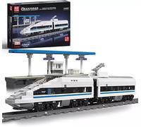 Mould King CRH380A High-Speed Train Building Bricks 1211pcs Remote 12021