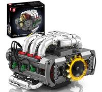 Mould King Engine Building Blocks Toy Model, 2375 Pieces Engine Clamping Blocks Construction Kit, Engine Building Engineering Toys for Kids/Adults Collections
